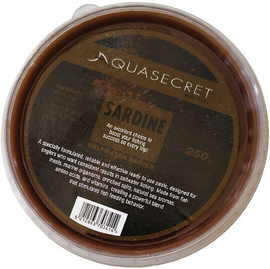 Aquasecret Fertige Paste Salzgewässer Serie 250 G Fertige Köderpaste Sardinen-Geschmack