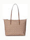 Lauren Women's Tote Handbag Brown