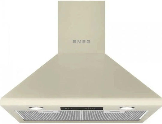 Smeg Απορροφητήρας Καμινάδα 60cm Μπεζ