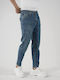 Men's Jeans Pants Elastic with Boyfriend Fit Blue