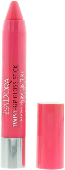Isadora Luciu de buze Twist-up Glossy 15 Roz Intens 2.7 G Femei
