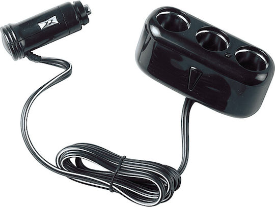 Ανταπτορας Αναπτηρα Τριπλος 12/24v 5a Max L3905.9/t