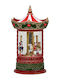 Fylliana Christmas Decorative Carousel with Music 25x15x15cm