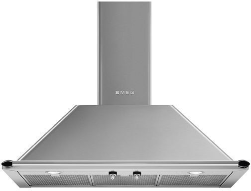 Smeg Απορροφητήρας Καμινάδα 90cm Inox