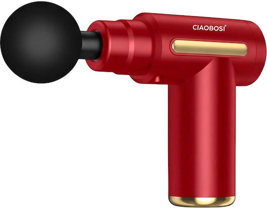 Avizar Percussion Elektrische Massager Mit Drahtlosem Digitalen Bildschirm 1200mAh Rote