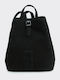 Net Planet Wildleder Damen Rucksack Schwarz