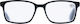 Mode Roy Lesebrillen +4.00 in Schwarz Farbe Mode Roy