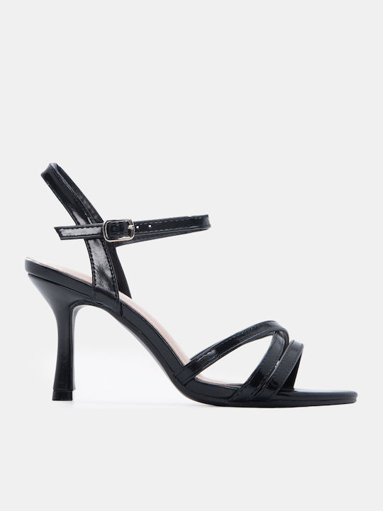 Luigi Damen Sandalen Schwarz