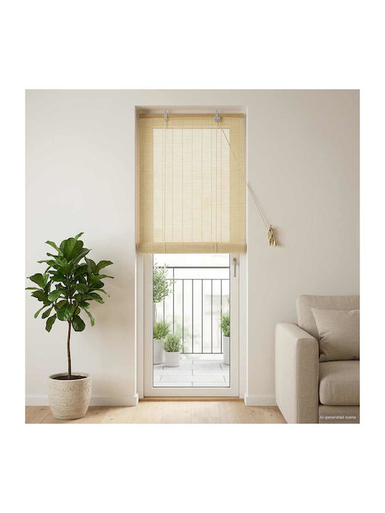 vidaXL Roller Blinds Partial Blackout Brown W40...
