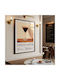Poster Espresso Martini Cocktail Pst25472 21cm X 30cm Black Wooden Frame