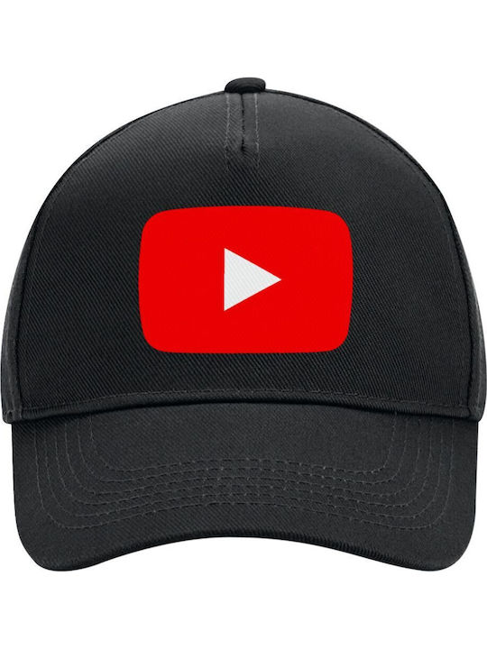 Youtube Șapcă Adulți Ultimate Neagră 100% Bumba...