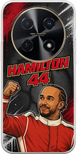 Husă Pole Position Collection Lewis Hamilton Huawei Nova 12i Flexibil TPU Silicon Transparent