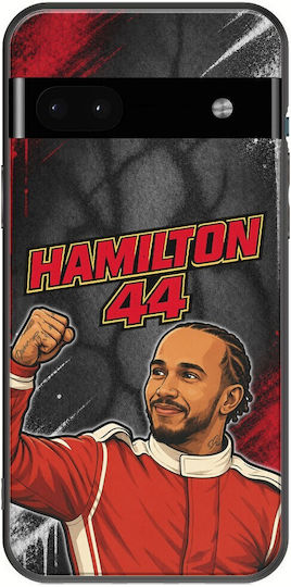 Θήκη Pole Position Collection Lewis Hamilton Google Pixel 6a 5g Black Tpu Μαύρη Σιλικόνη
