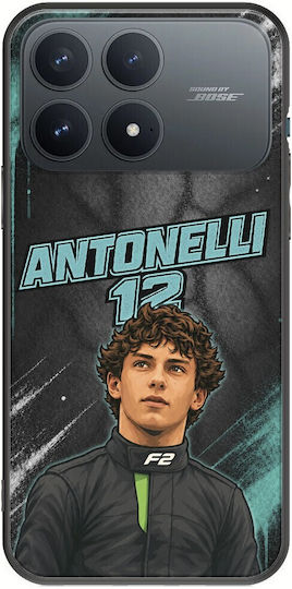 Калъф Pole Position Collection Kimi Antonelli Xiaomi Poco F8 Pro 5g Черен TPU Силикон