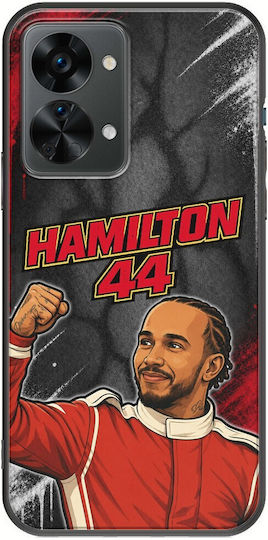 Θήκη Pole Position Collection Lewis Hamilton Oneplus Nord 2t 5g Black Tpu Μαύρη Σιλικόνη