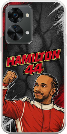 Pole Position Collection Lewis Hamilton OnePlus Nord 2T 5G Flexible TPU Transparent Silicone Case