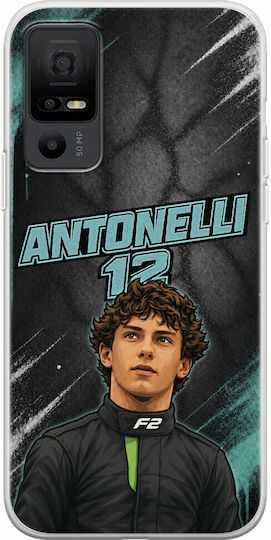 Θήκη Pole Position Collection Kimi Antonelli Tcl 40 Nxtpaper 5g Flexible Tpu Διάφανη Σιλικόνη