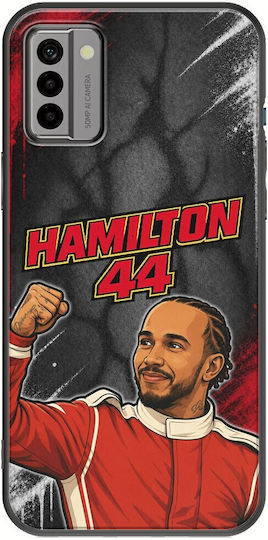 Handyhülle Pole Position Collection Lewis Hamilton Nokia G22 Schwarze Tpu Schwarz Silikon
