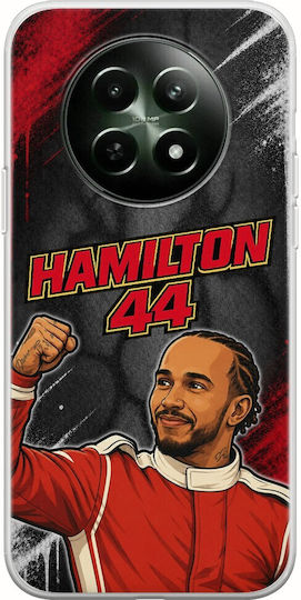 Θήκη Pole Position Collection Lewis Hamilton Realme 12 5g Flexible Tpu Διάφανη Σιλικόνη