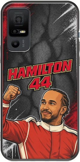 Pole Position Collection Lewis Hamilton TCL 40 Nxtpaper 5G Black TPU Black Silicone Case