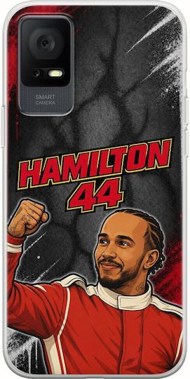 Θήκη Pole Position Collection Lewis Hamilton Tcl 406 Flexible Tpu Διάφανη Σιλικόνη
