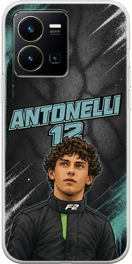Husă Pole Position Collection Kimi Antonelli Vivo Y35 TPU Flexibil Silicon Transparent