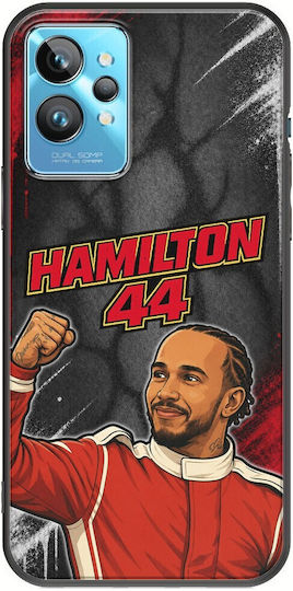 Θήκη Pole Position Collection Lewis Hamilton Realme Gt2 Pro Black Tpu Μαύρη Σιλικόνη