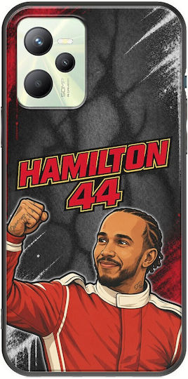 Handyhülle Pole Position Collection Lewis Hamilton Realme Narzo 50A Prime Schwarzes Tpu Schwarz Silikon