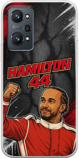 Handyhülle Pole Position Collection Lewis Hamilton Realme GT 2 5G Flexible TPU Transparente Silikon