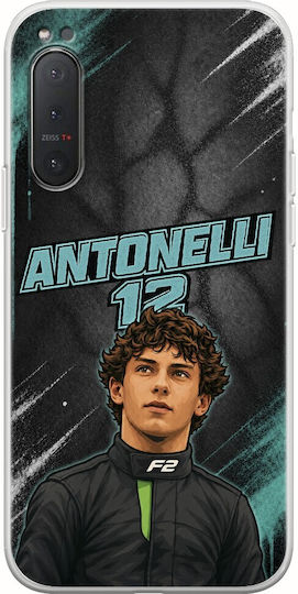 Θήκη Pole Position Collection Kimi Antonelli Sony Xperia 5 Flexible Tpu Διάφανη Σιλικόνη