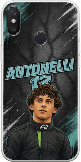 Калъф Pole Position Collection Kimi Antonelli Xiaomi Redmi Note 5 Гъвкав TPU Прозрачен Силикон