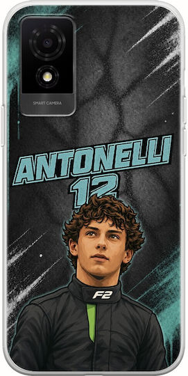 Handyhülle Pole Position Collection Kimi Antonelli Tcl 501 Flexible Tpu Transparente Silikon