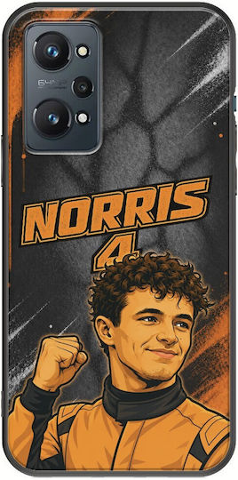 Pole Position Collection Lando Norris Realme GT 2 5G Black TPU Silicone Case