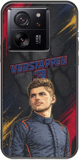 Калъф Pole Position Collection Max Verstappen Xiaomi 13T Pro 5G Черен TPU Силикон