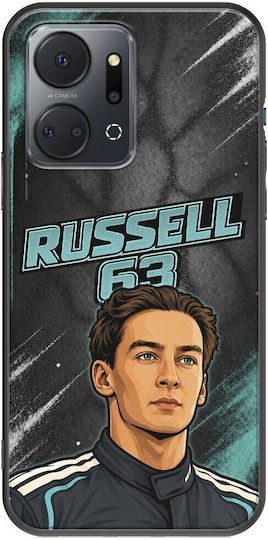 Θήκη Pole Position Collection George Russell Honor X7a Black Tpu Μαύρη Σιλικόνη