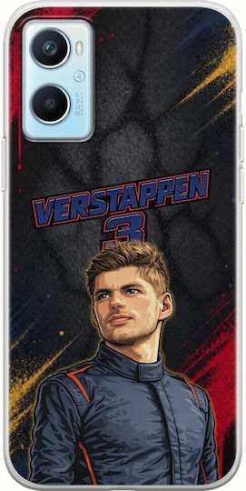 Pole Position Collection Max Verstappen Oppo A96 4g Flexible TPU Transparent Silicone Case