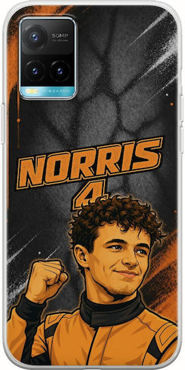 Pole Position Collection Lando Norris Vivo Y21s Flexible TPU Transparent Silicone Case