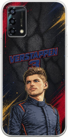 Pole Position Collection Max Verstappen Oppo A94 5g Flexible TPU Transparent Silicone Case
