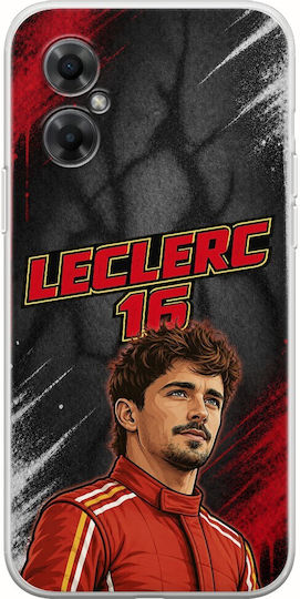 Калъф Pole Position Collection Charles Leclerc Xiaomi Poco M4 5G Гъвкав TPU Прозрачен Силикон