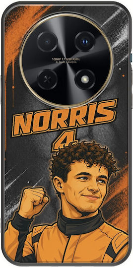 Калъф Pole Position Collection Lando Norris Huawei Nova 12i Черен TPU Силикон