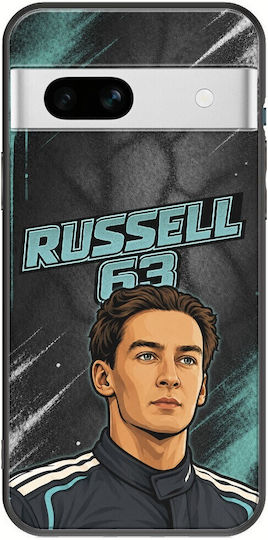 Калъф Pole Position Collection George Russell Google Pixel 7a 5g Черен TPU Силикон