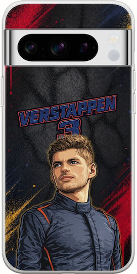 Θήκη Pole Position Collection Max Verstappen Google Pixel 8 Pro 5g Flexible Tpu Διάφανη Σιλικόνη