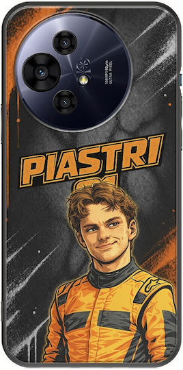 Калъф Pole Position Collection Oscar Piastri Tcl 50 Pro Nxtpaper 5g Черен Tpu Силикон