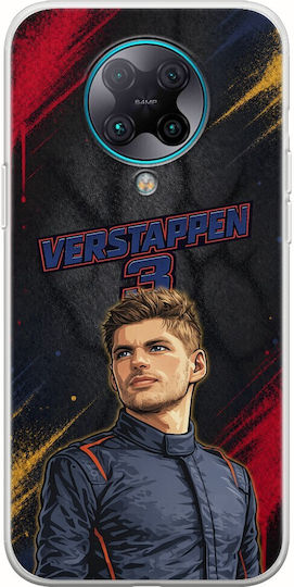 Pole Position Collection Max Verstappen Xiaomi Poco F2 Pro Flexible TPU Transparent Silicone Case