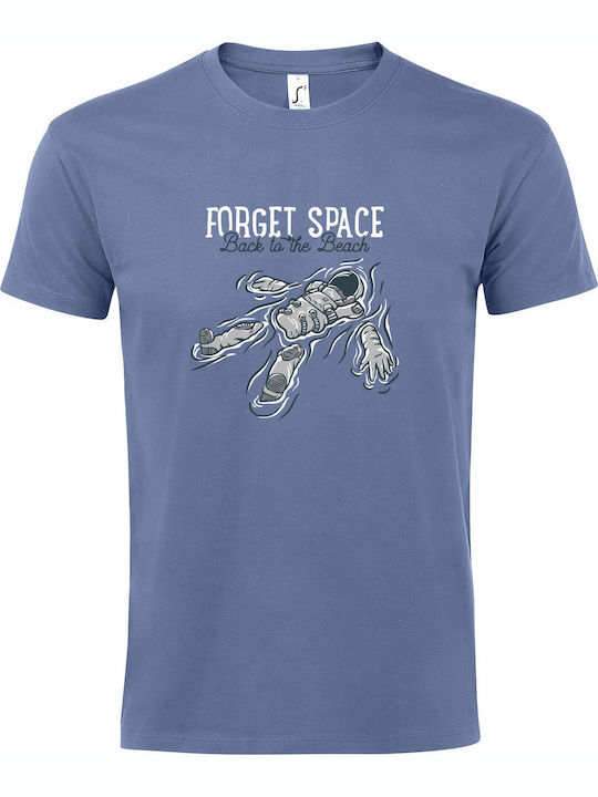 Тениска Унисекс Forget Space Back To Beach Astr...