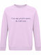 Kirikoko Printed Blouse Organic Unisex Creamy Pink "You Are Beautiful I Love You Greek Funny Quote"