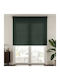 vidaXL Roller Blinds Partial Blackout Green W355xH230cm 42036036