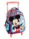 Gim Mickey Σχολική Τσάντα Τρόλεϊ Νηπιαγωγείου
