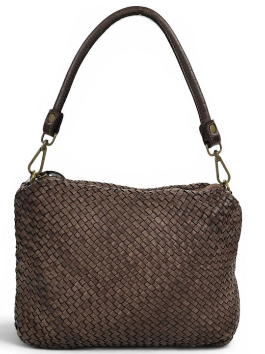 Passaggio Leather Δερμάτινη Γυναικεία Τσάντα Ώμ...
