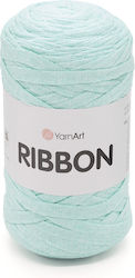 Yarnart Ribbon 775 Turquoise Knitting Yarn 60% ...